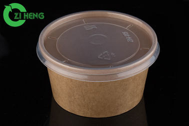 Шар 16oz Kraft использования в качестве еды бумажный Biodegradable с крышкой PP для супа салата