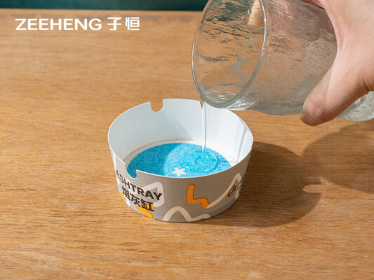 6 унций вместимости прямоугольная бумажная чаша с материалом SAP и водной пенообразовательной самотушитель для отелей Рестораны и дома