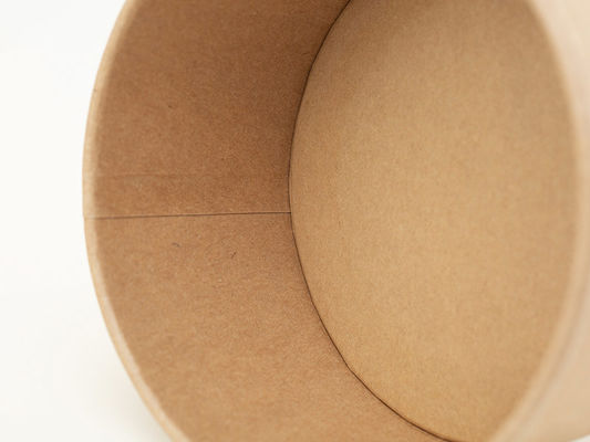 салатницы бумаги 750ml пластиковые свободные Kraft с крышками ЛЮБИМЦА